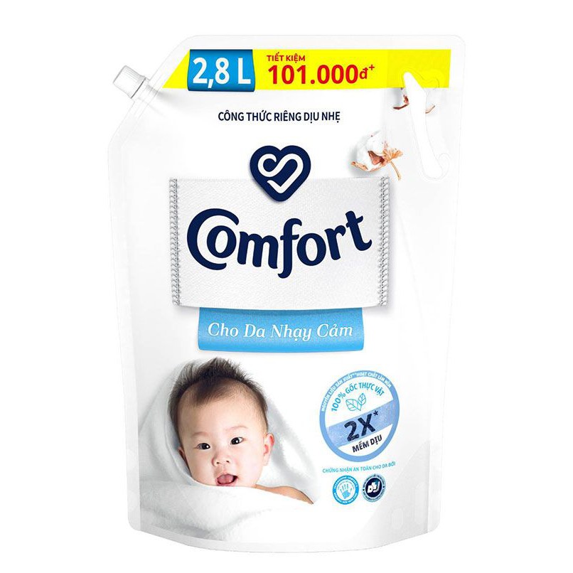 Nước Xả Vải Comfort Cho Da Nhạy Cảm Túi