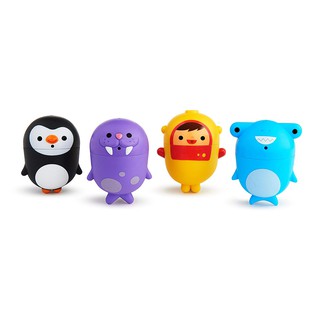 Bộ 2 đồ chơi phun nước tháo lắp (thợ lặn & cá mập) Munchkin