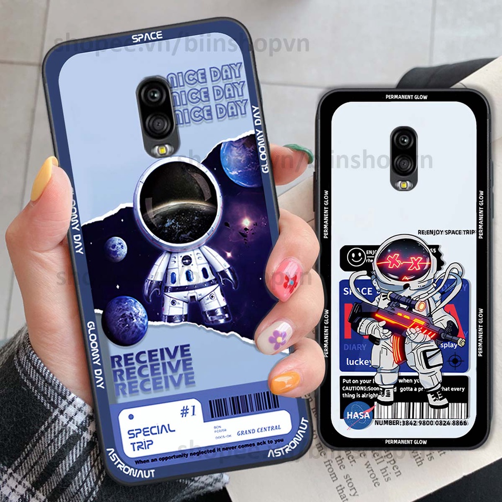Ốp Samsung J7 Plus / J7+ phi hành gia vũ trụ space.x siêu đẹp, thời trang