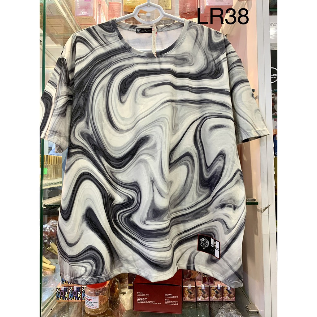Áo thun loang màu 𝑭𝒓𝒆𝒆𝒔𝒉𝒊𝒑 Áo phông unisex LR36 {nhiều mẫu} vải cotton xượt poli co giãn thấm hút tốt, không xù lông