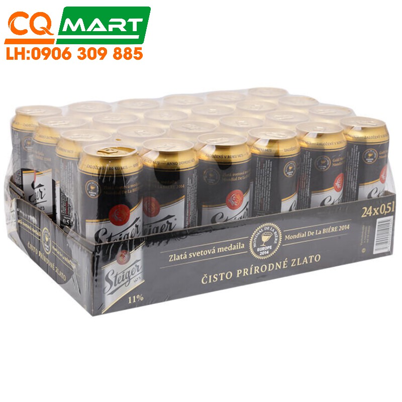 Bia Đen Steiger 4,5% - Lon 500ml