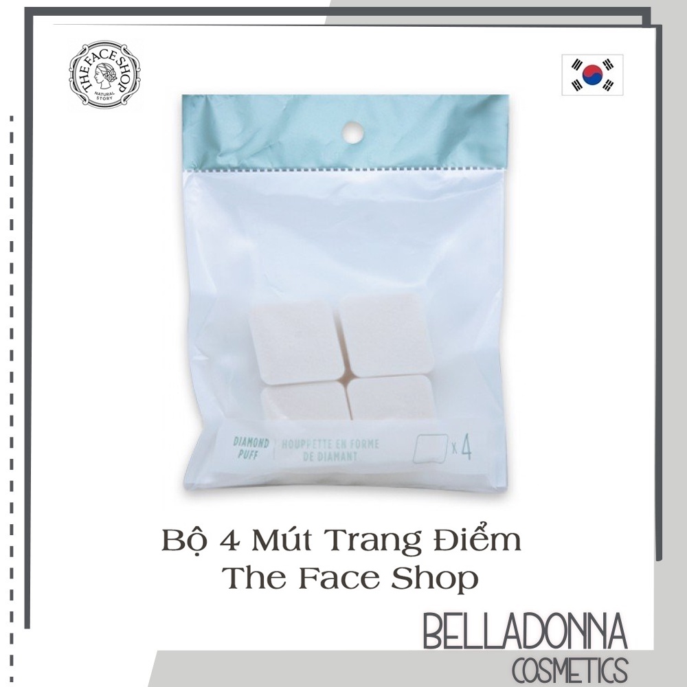 Mút Trang Điểm The Face Shop Diamond Shaped Puff