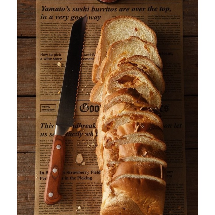 Cuộn Giấy Nến Lót Nướng Bánh Hình Tờ Báo Phong Cách Vintage - Dumi Shop