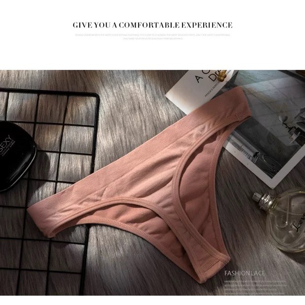 Quần Lót Lọt Khe Cotton Allmix Girl Sport Cạp Nhỏ P277