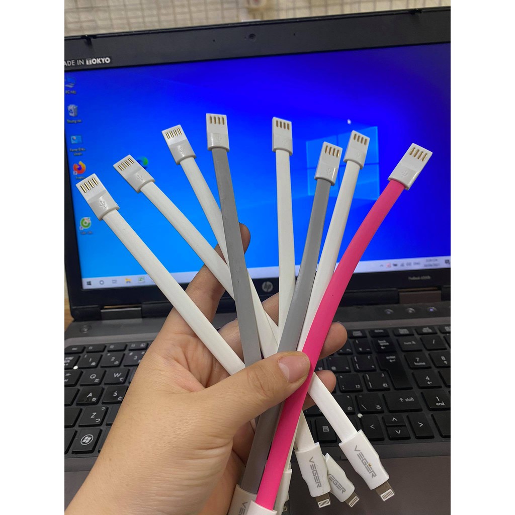 Dây cáp sạc 20cm sạc dự phòng cho IP