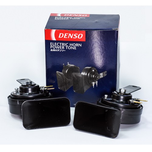 Kèn Dĩa DENSO Cho Xe Ô tô - Xe Máy DENSO COMPACT FULLPOWER TONE(2 Cái/hộp)