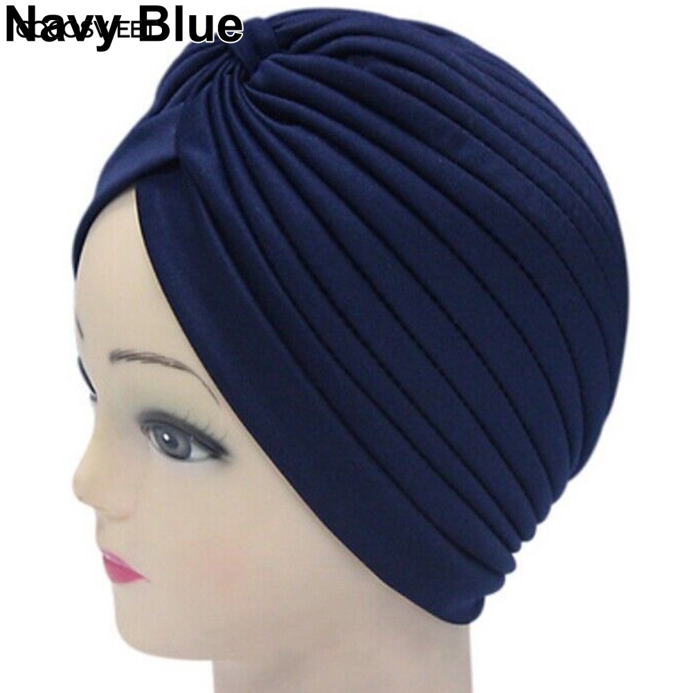 Khăn Turban Trùm Đầu Co Giãn Phong Cách Hồi Giáo Cho Nữ