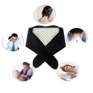 Đai đeo cổ châm cứu sinh nhiệt từ tính