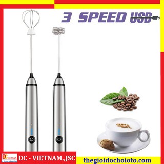 Máy tạo bọt cafe, sữa cầm tay MFB1501D ba đầu trộn cao cấp. Bảo hành 12 tháng
