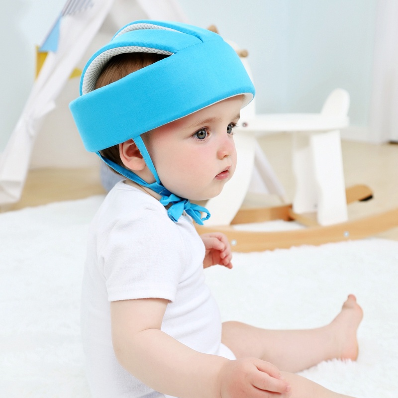 Mũ Bảo Hiểm Bảo Vệ Đầu An Toàn Cho Bé Tập Bò