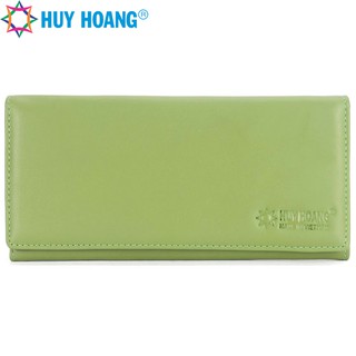 Ví nữ huy hoàng cao cấp 2 gấp màu xanh lá-ls3156