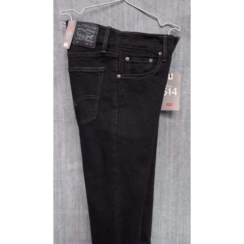 [DEAL SỐC GIẢM GIÁ 50%] Quần jean nam đen trơn vải jeans bò co dãn, dày dặn form slimfit