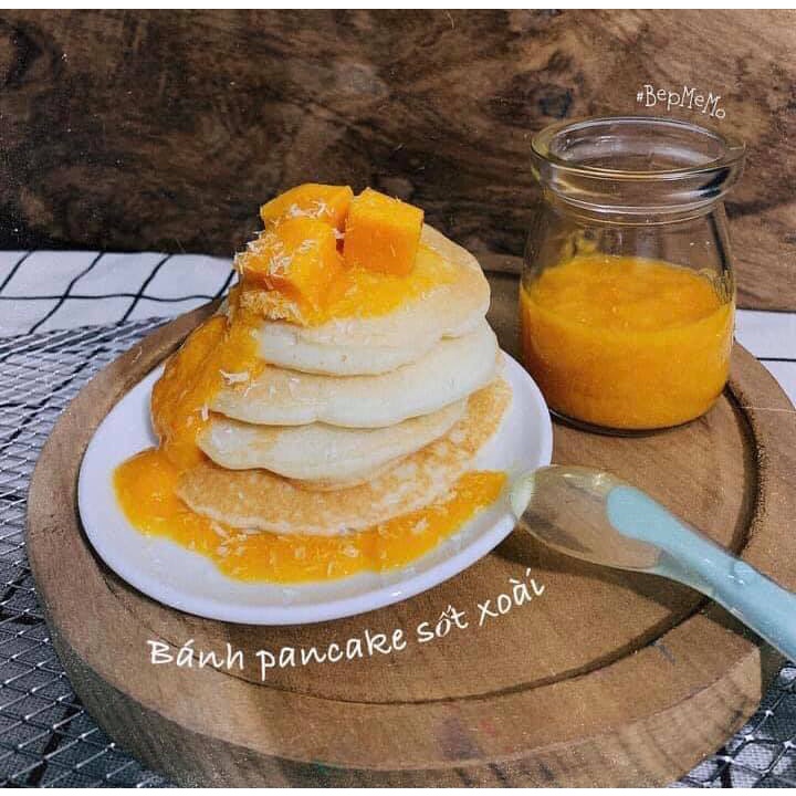 Bột Làm Bánh Pancake Morinaga Cho Bé Ăn Dặm Nội Địa Nhật 600G Date 7/2023