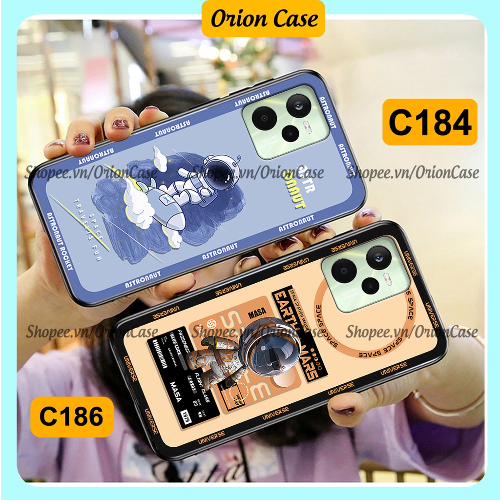 Ốp Realme C35 in hình astronaut pro nasa, moutain cá tính.ốp lưng chống sốc.