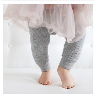 Quần len Hàng Quảng châu chất xịn legging NOW, quần tất len không bàn chất len dày dặn cho bé trai bé gái từ 0-2Y