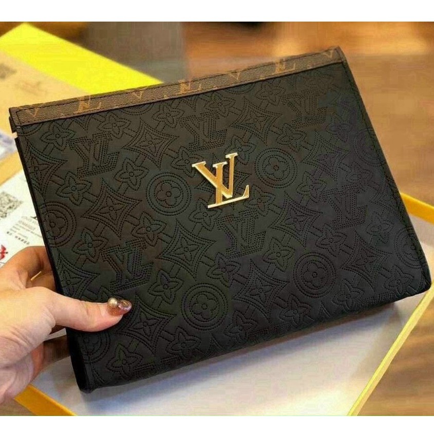 [HÀNG HOT] Ví Nam Nữ Cao Cấp Cầm Tay Bằng Da Có Dây Kéo Sức Chứa Lớn Họa Tiết LV | BigBuy360 - bigbuy360.vn