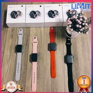 Đồng hồ thông minh Hw12 seri 6, màn hình tràn viền, thay dây, thay hình nền bản mới nhất 2021. Bảo hành 6 tháng.