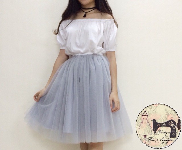 Váy tulle 4 lớp