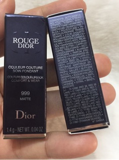 Son Dior mini màu 999 fullsize