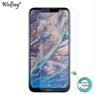 2 Kính cường lực 9H bảo vệ màn hình cho Nokia 8.1 / Nokia X7