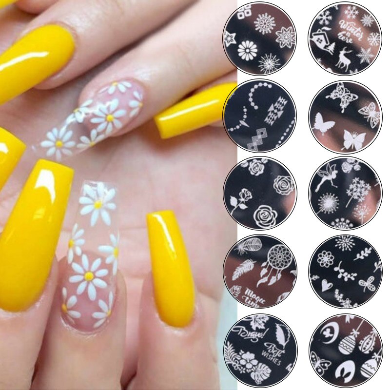 Khung tạo họa tiết trang trí móng tay