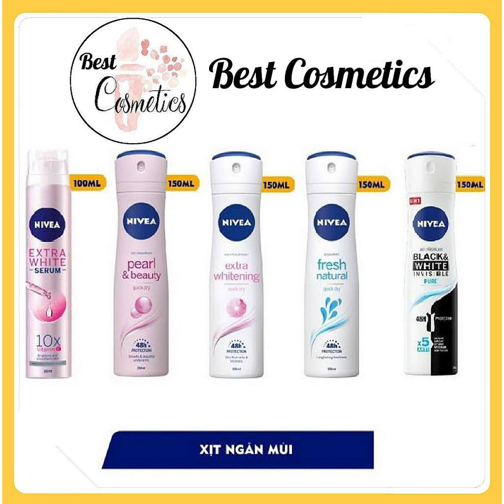 Xịt khử mùi nữ Nivea Giảm Tiết Mồ Hôi