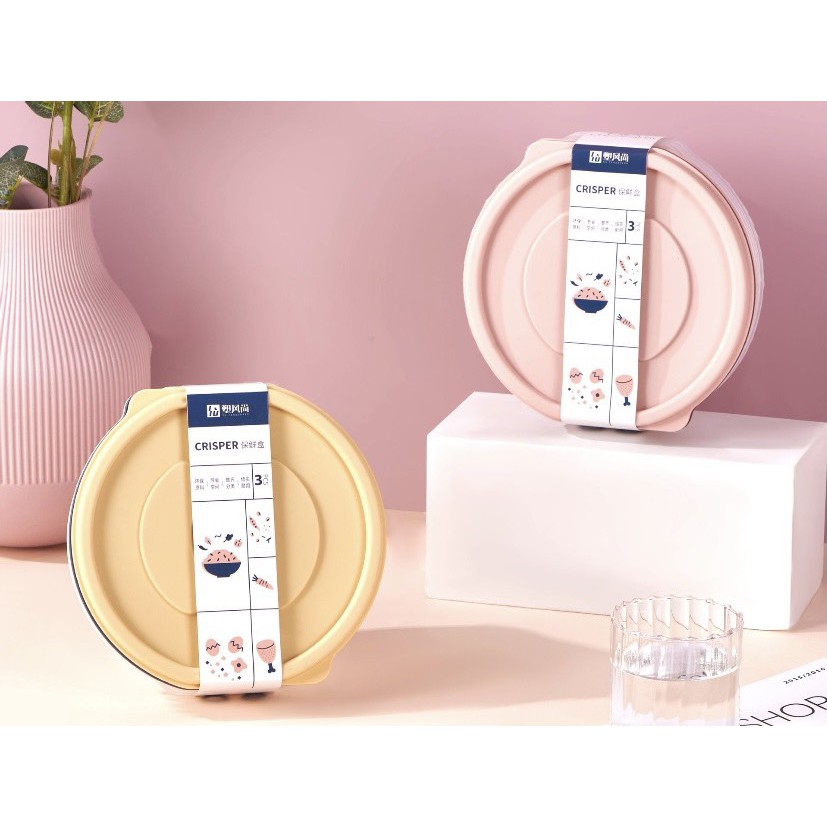 Bộ 4 Hộp Nhựa Đựng Thực Phẩm Thức Ăn