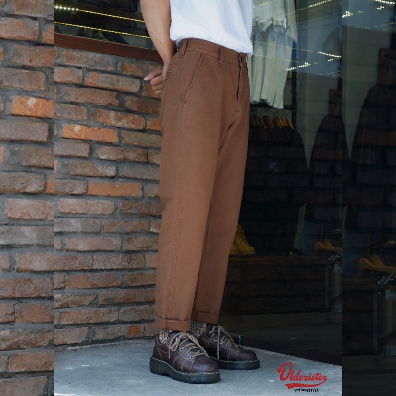 Quần Kaki trơn basic - OLDERISTER