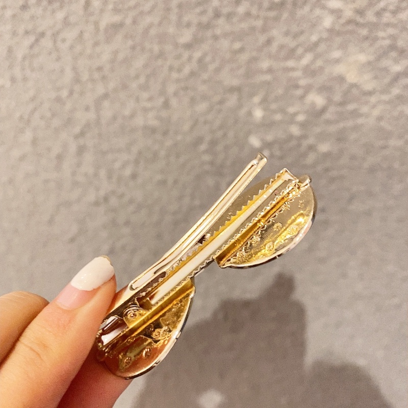 Kẹp Tóc Hình Mỏ Vịt Màu Đen Ngọt Ngào Phong Cách Hàn Quốc Cho Nữ