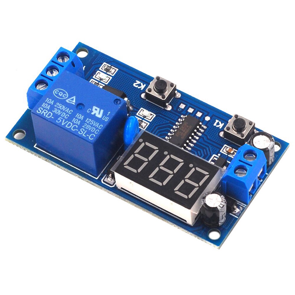 DIYMORE Mô đun rơ le công tắc hẹn giờ 12v chuyên dụng