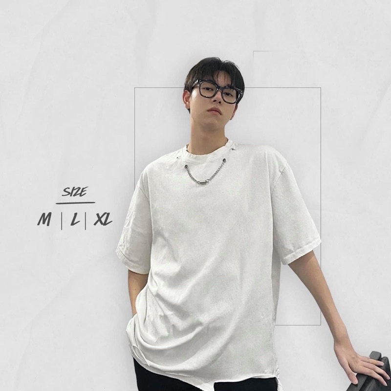 Áo overtee chain xích Unisex