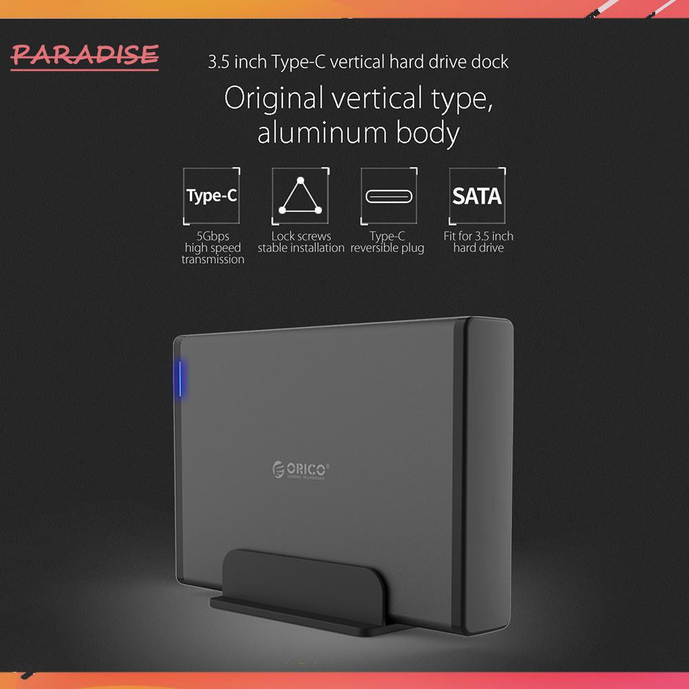 Hộp Đựng Ổ Cứng Ngoài Orico 7688c3 3.5 Inch Type-C Usb3.1 | BigBuy360 - bigbuy360.vn