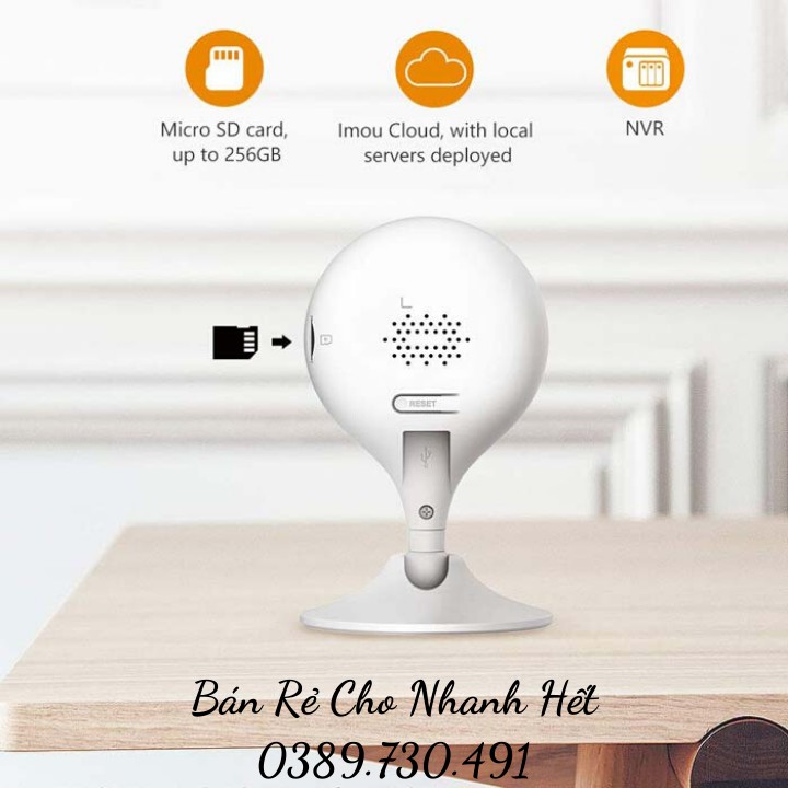 Camera ip wifi trong nhà 2.0Mp KBOne KN-H21W-D đàm thoại 2 chiều, tích hợp còi báo động, chuẩn nén H.264 | BigBuy360 - bigbuy360.vn