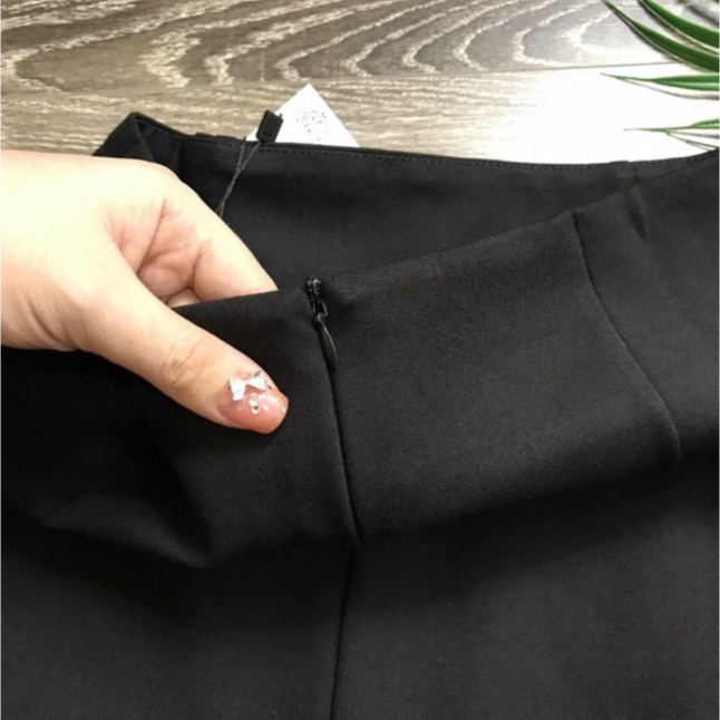 Chân váy bút chì dài Homieyl cao cấp, chân váy công sở nữ màu đen dài xẻ sau | BigBuy360 - bigbuy360.vn