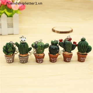 Móc khóa hình cây xương rồng mini