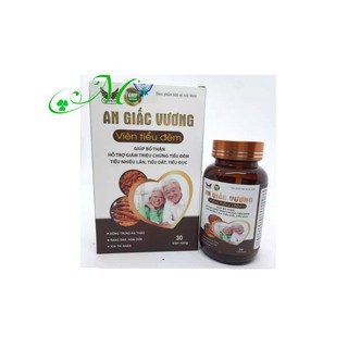 AN GIẤC VƯƠNG - Viên tiểu đêm - Giúp giảm tiểu đêm nhiều lần, giúp ngủ ngon giấc