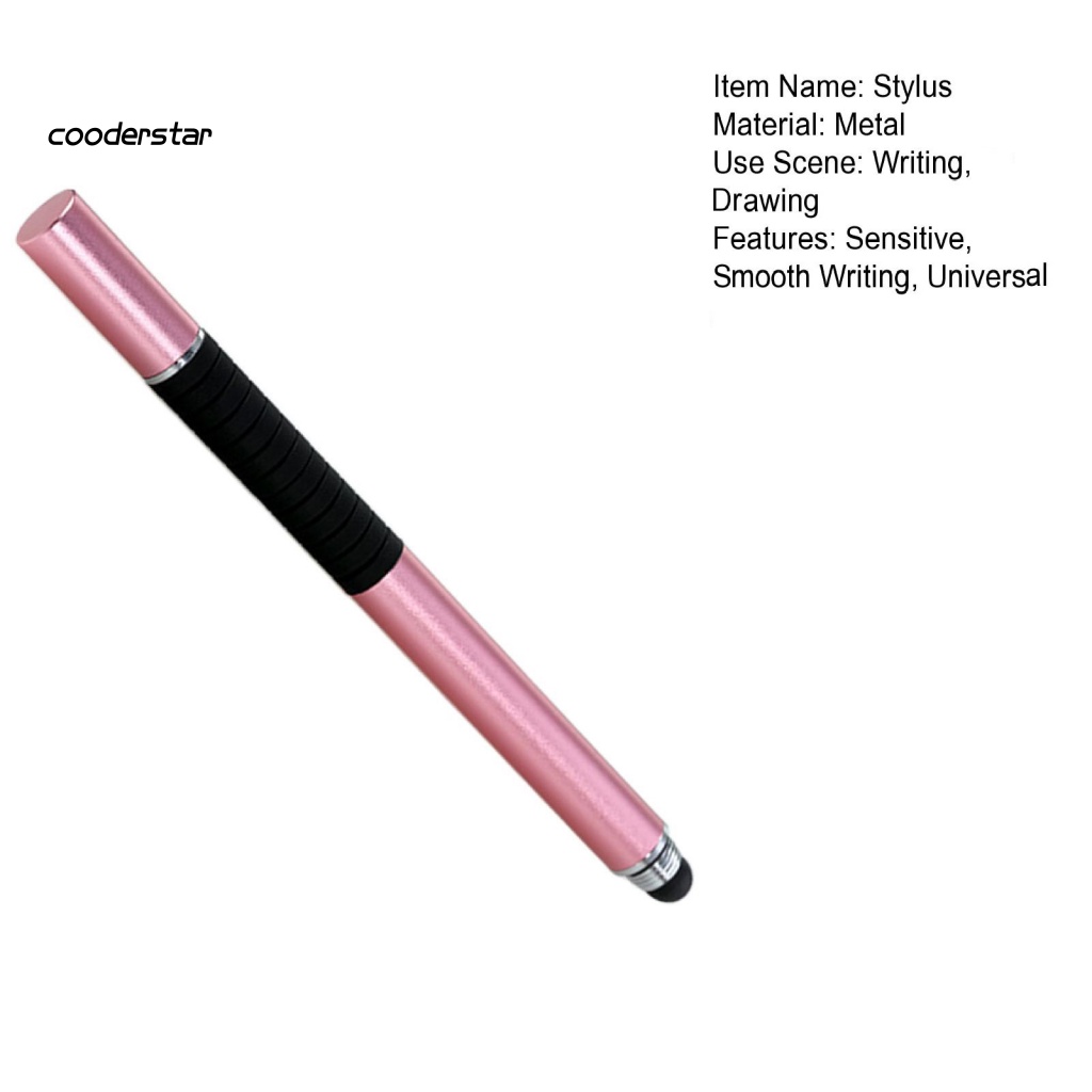 Bút Cảm Ứng Hai Đầu Siêu Nhẹ Chống Trầy Xước Cho Điện Thoại Thông Minh