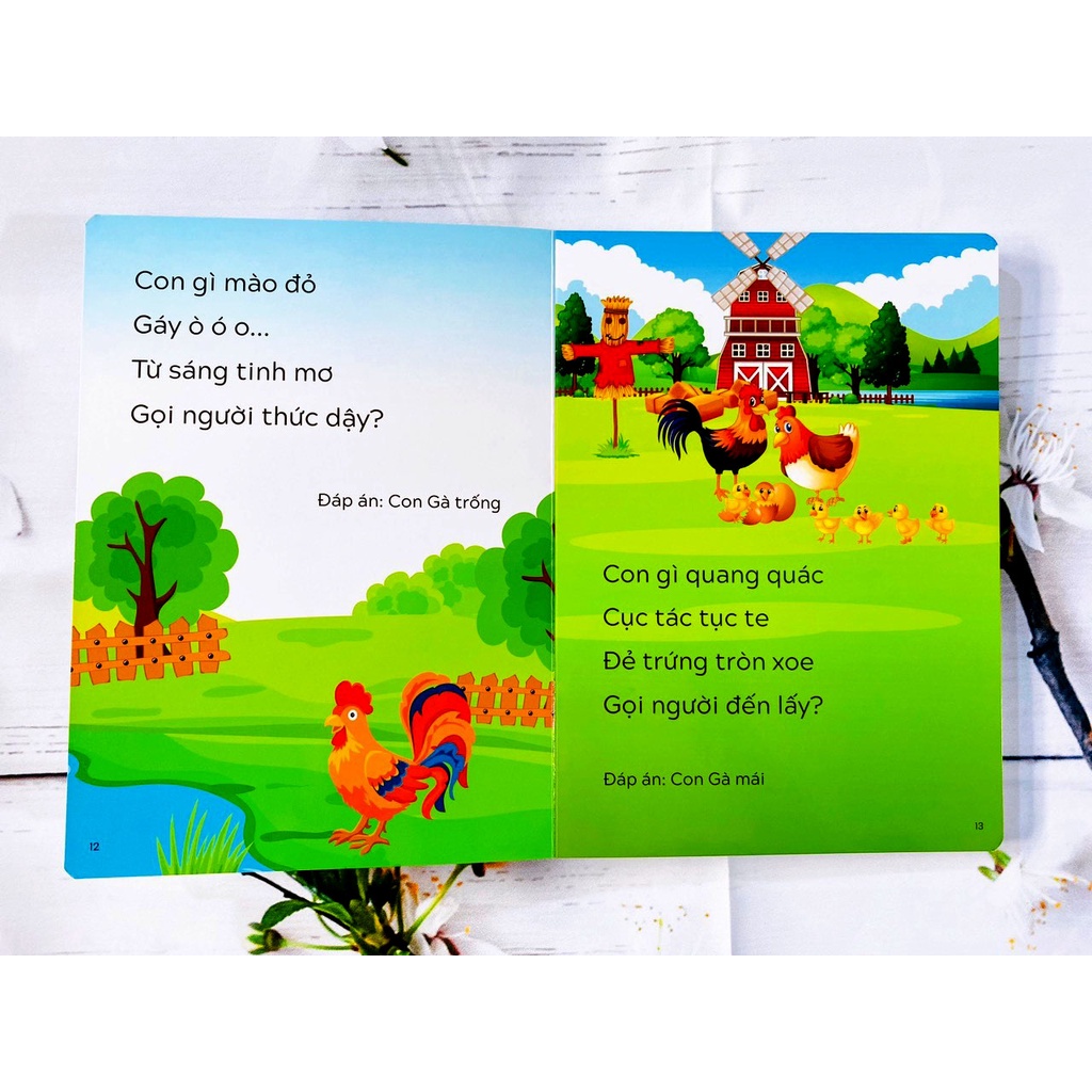 Sách - Câu đố tư duy cho trẻ tập nói - tập đọc