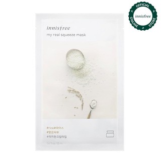Mặt Nạ Dưỡng Trắng Từ Gạo Innisfree My Real Squeeze Mask Rice