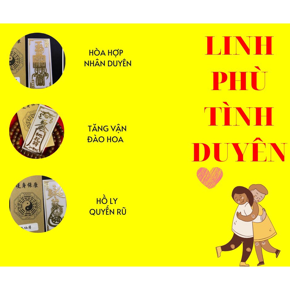 Linh phù dán điện thoại tài lộc 31 mẫu, may mắn, đẹp lung linh phù hợp các dòng máy
