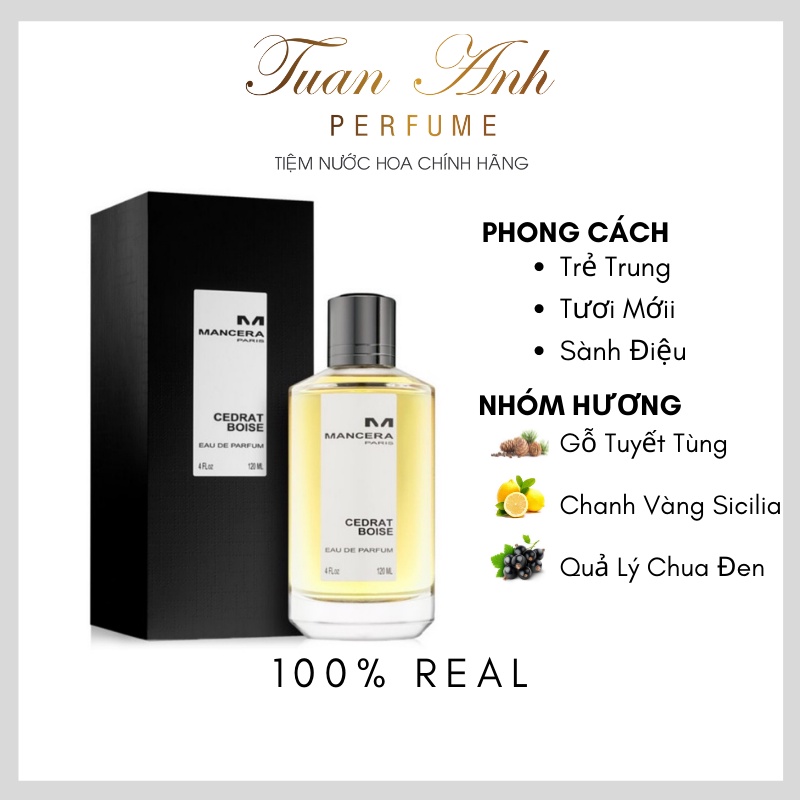 Nước hoa Mancera Cedrat Boise mẫu thử 10ml Chính Hãng - Tuan Anh Perfume