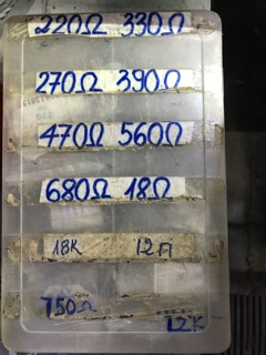 Trở 1/4w 1 số ♎️ ohm