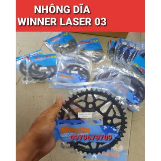 Nhông + Dĩa WINNER 150/WINNER X/SONIC 150/CBR150 VERZA MẪU DĨA THÉP 2020 DĨA 43T 44T NHÔNG 14T 15T 16T CHÍNH HÃNG RECTO