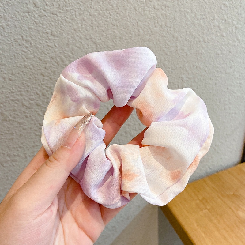 Dây buộc tóc co giãn phong cách Hàn Quốc dễ thương cho nữ