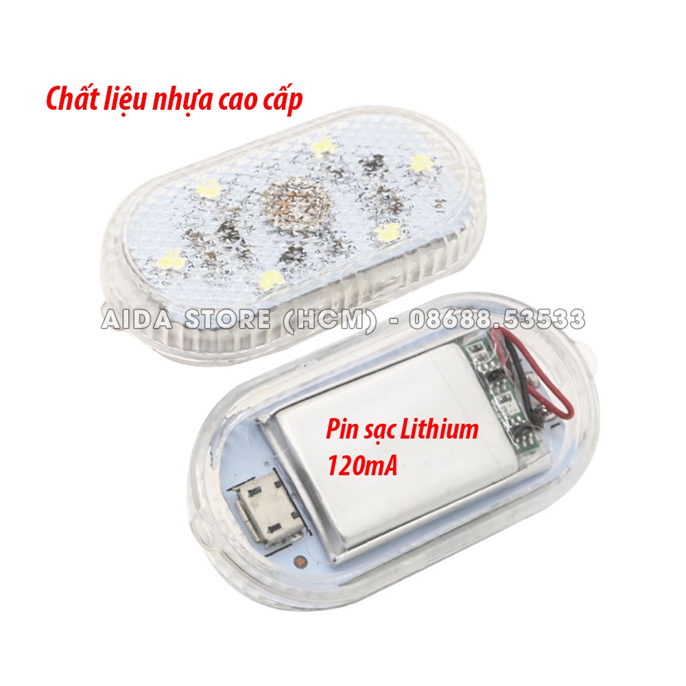 Đèn LED cảm ứng TOUCH chạm sử dụng pin sạc đa dụng
