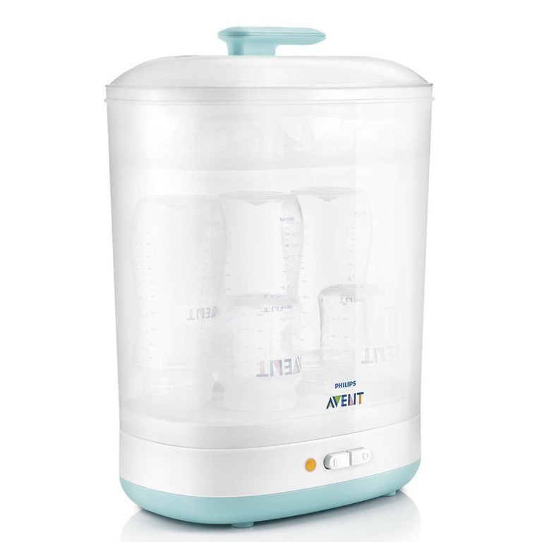 Máy tiệt trùng bình sữa Philips Avent 2 trong 1 SCF922/03