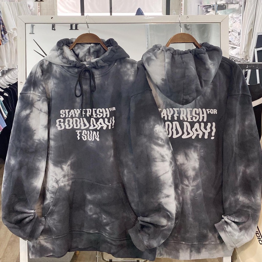 Áo nỉ HOODIE GOOD DAY Tiedye loang màu Unisex | BigBuy360 - bigbuy360.vn