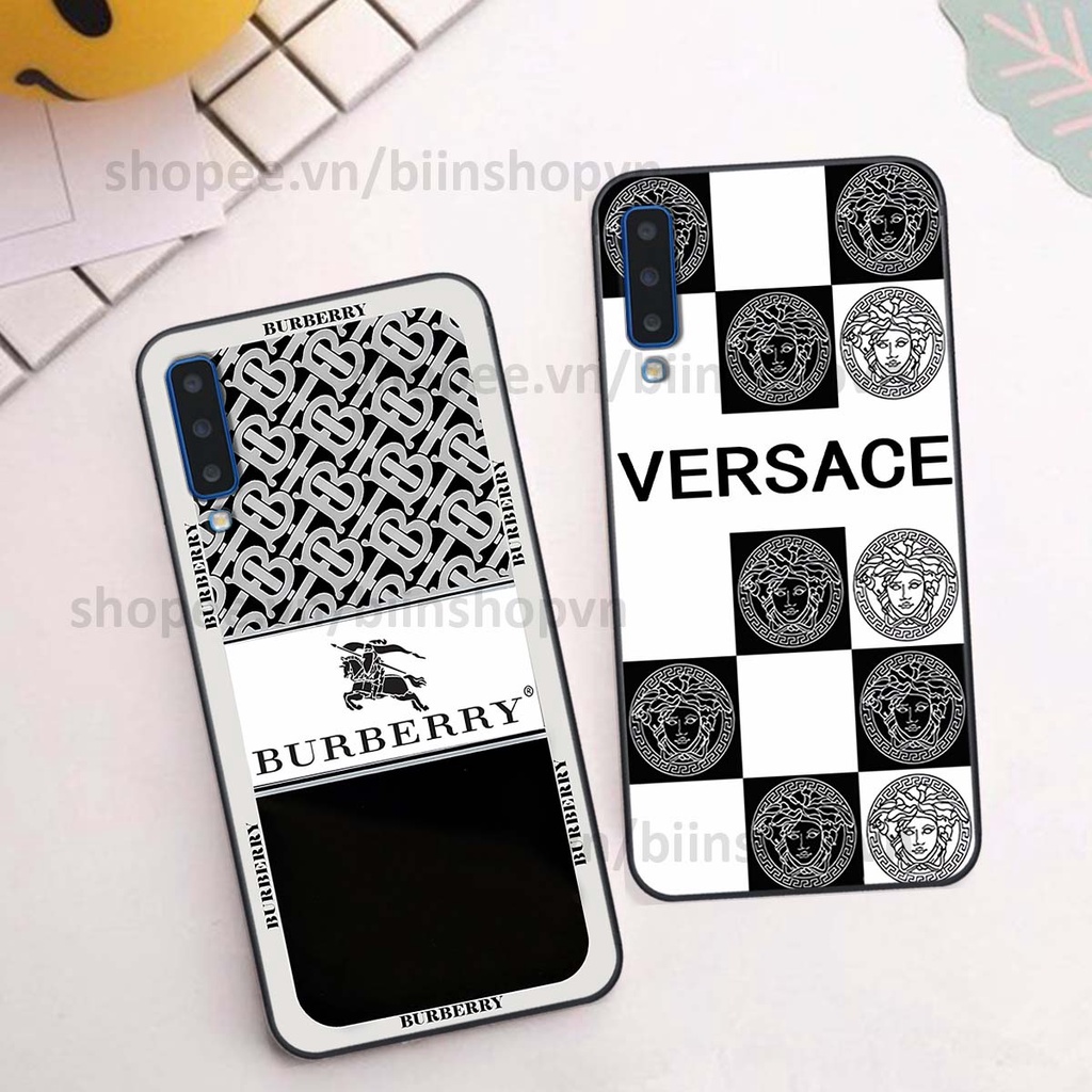 Ốp Samsung A7 2018 / A9 2018 in hình các thương hiệu nổi tiếng siêu đẹp, thời trang cá tính