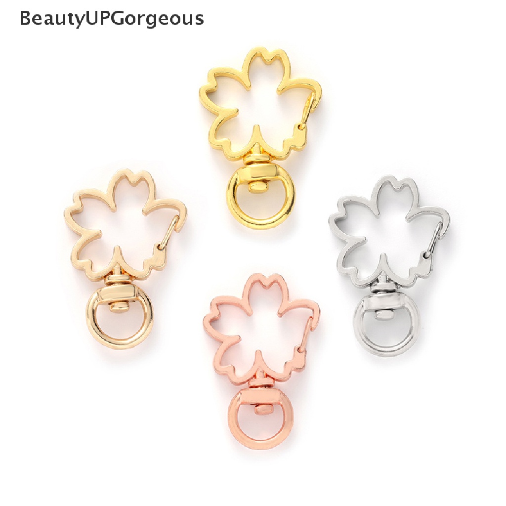 [Beautyup Gorgeous] 10 Móc Khóa Hình Hoa Anh Đào Rỗng DIY