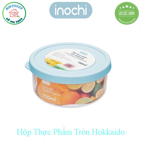 [5 Size] Hộp Đựng Thực Phẩm Dạng Tròn Hokkaido, Hộp Bảo Quản Thức Ăn Tiện Lợi Cho Gia Đình